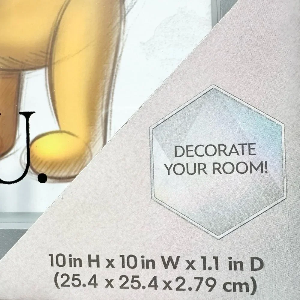 🆕Disney's Winnie The Pooh Decorative Framed Wall Art